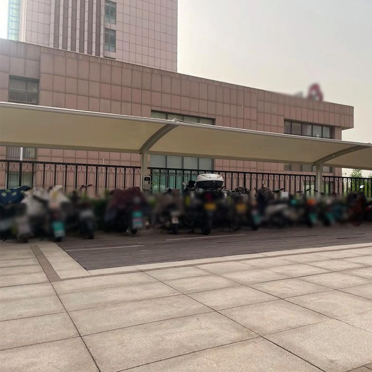 天津膜结构电动车棚